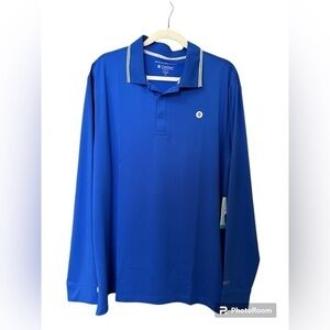 New Men’s Performance Fabric Polo, XXL
